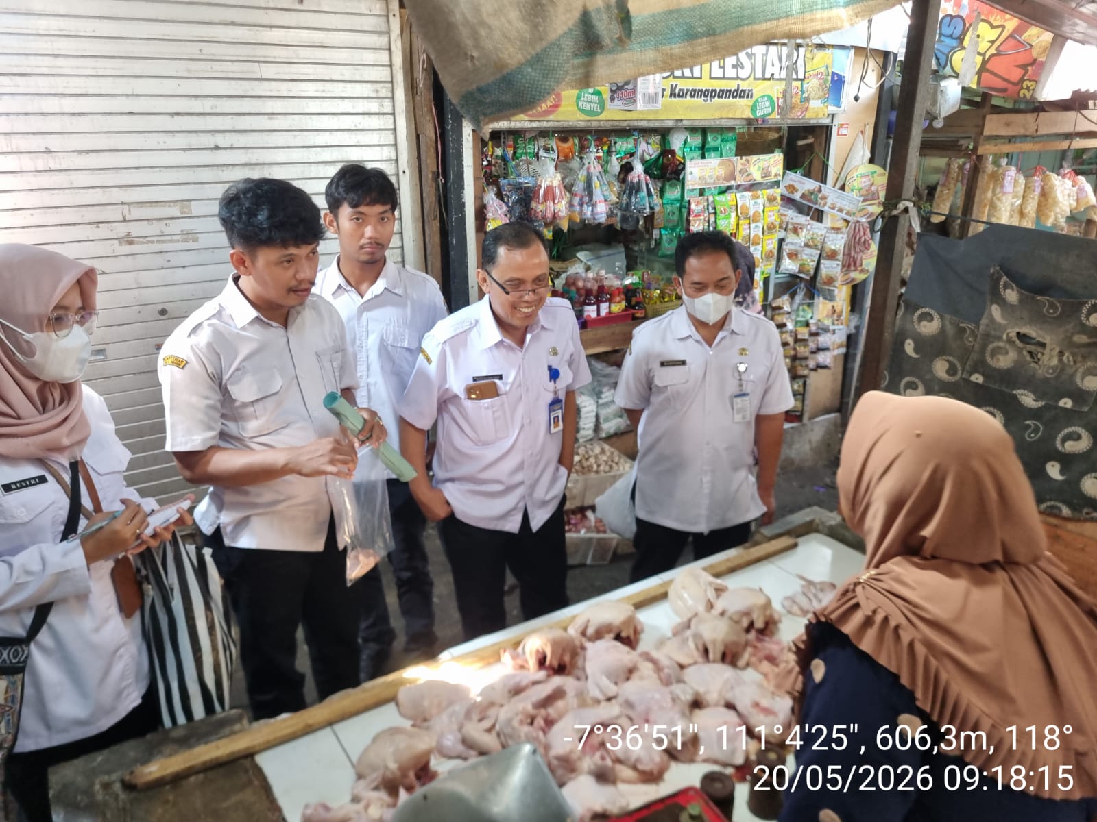 Monitoring Harga Pangan dalam Rangka HBKN Idul Adha 2026 di Pasar Karangpandan
